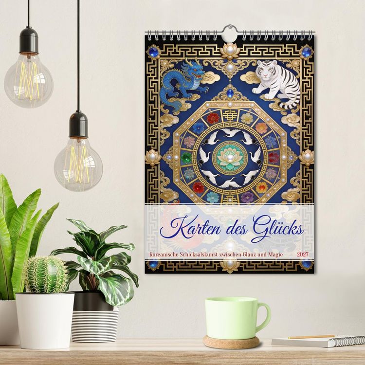 Produktbild: Karten des Gl&uuml;cks (Wandkalender 2027 DIN A4 hoch), CALVENDO Monatskalender