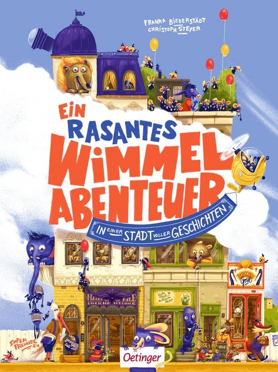 Produktbild: Ein rasantes Wimmel-Abenteuer in einer Stadt voller Geschichten