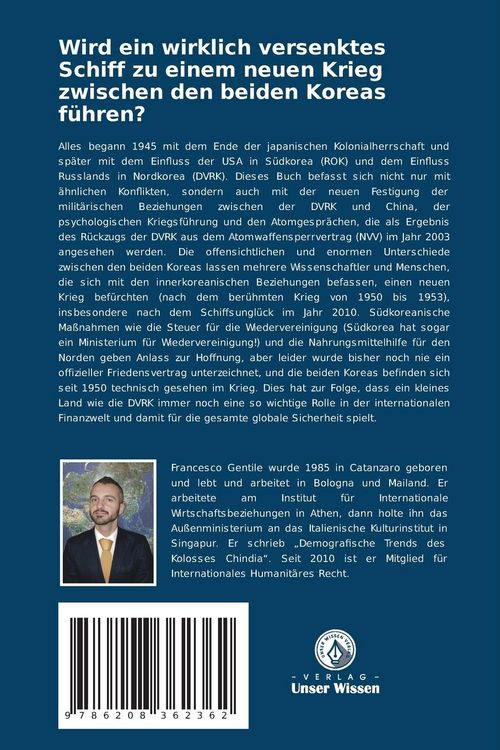 Produktbild: Wird ein wirklich versenktes Schiff zu einem neuen Krieg zwischen den beiden Koreas f&uuml;hren?
