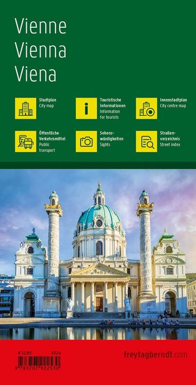 Produktbild: freytag & berndt Stadtplan Wien 1:25.000
