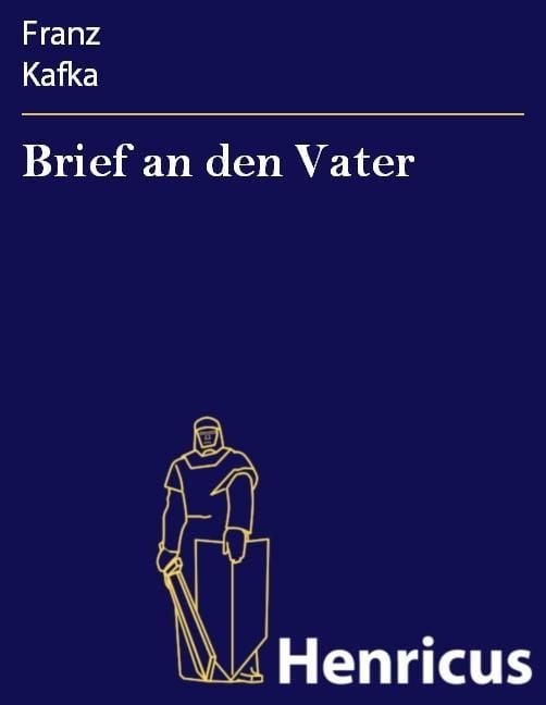 Produktbild: Brief an den Vater