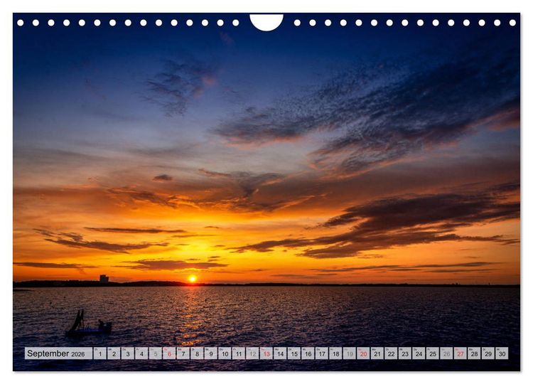 Produktbild: Niendorf Ostsee (Wandkalender 2026 DIN A4 quer), CALVENDO Monatskalender
