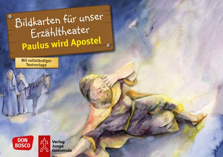 Produktbild: Paulus wird Apostel. Kamishibai Bildkartenset