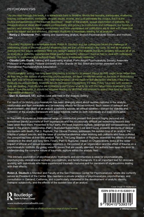 Produktbild: Traumatic Ruptures
