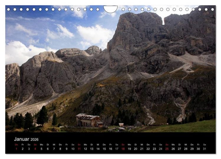 Produktbild: Alpe di Siusi - Seiser Alm (Wandkalender 2026 DIN A4 quer), CALVENDO Monatskalender