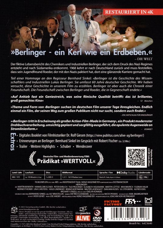 Produktbild: Berlinger (Filmjuwelen)