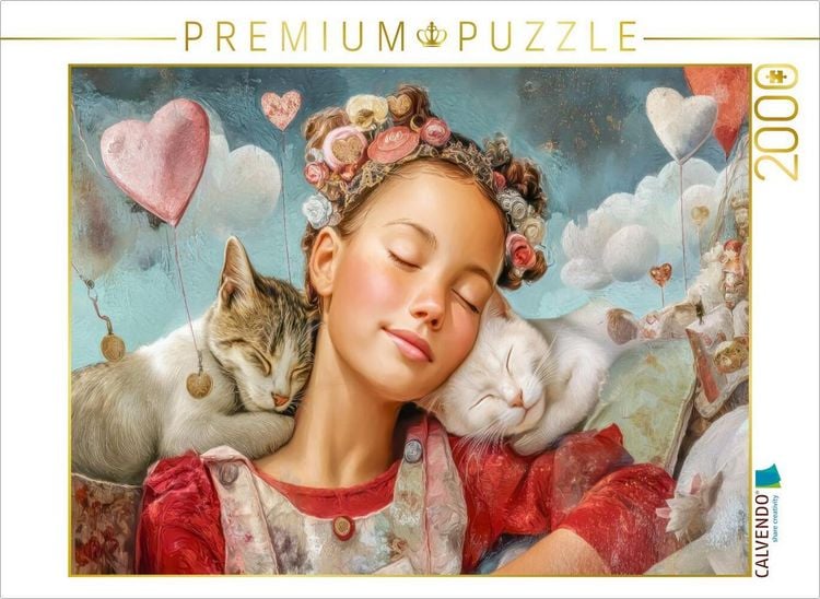 Produktbild: CALVENDO Puzzle Herzpoesie | 2000 Teile Lege-Gr&ouml;&szlig;e 90x67cm Foto-Puzzle f&uuml;r gl&uuml;ckliche Stunden