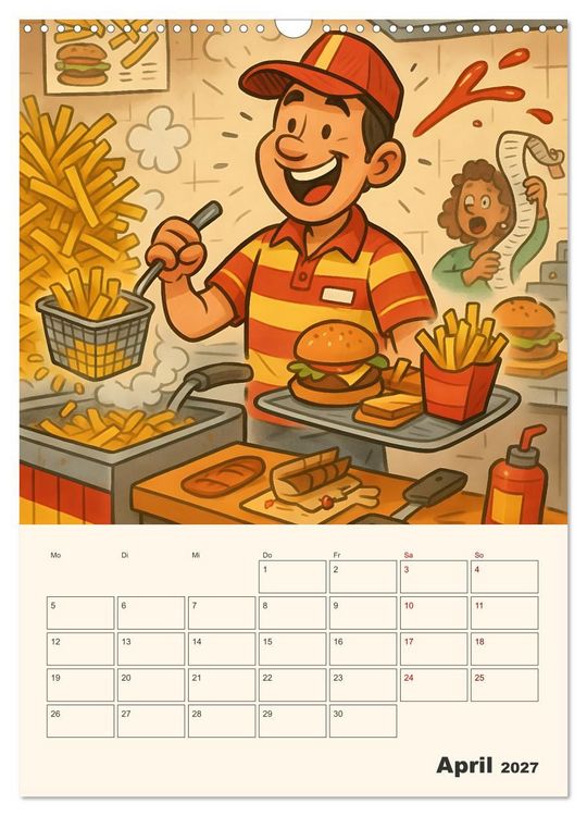Produktbild: Berufe mal anders &ndash; Ein Jahr voller Job-Klischees (Wandkalender 2027 DIN A3 hoch), CALVENDO Monatskalender