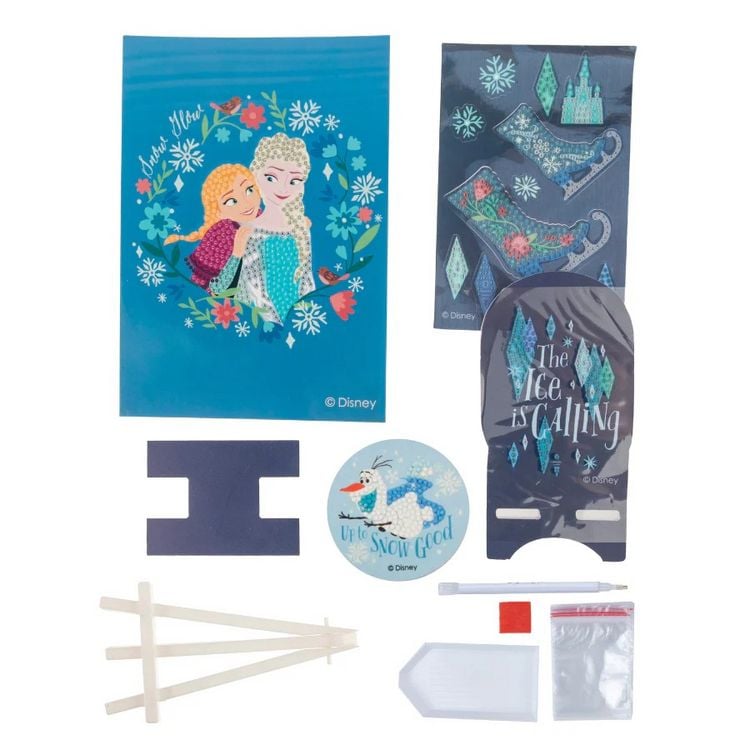 Produktbild: Craft Buddy CAMEGA-32DNY004 - Crystal Art Mega Activity Set, Disney, Frozen, Elsa, Anna & Olaf, Diamond Painting