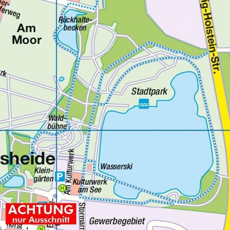 Produktbild: HARTMANN-PLAN Norderstedt mit Tangstedt und Hamburg-Langenhorn, 1:25.000, Stadtplan