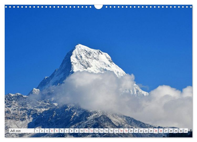 Produktbild: Der POON HILL TREK in NEPAL (Wandkalender 2026 DIN A3 quer), CALVENDO Monatskalender