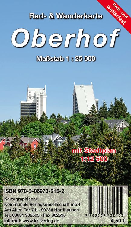 Produktbild: Oberhof 1 : 25 000