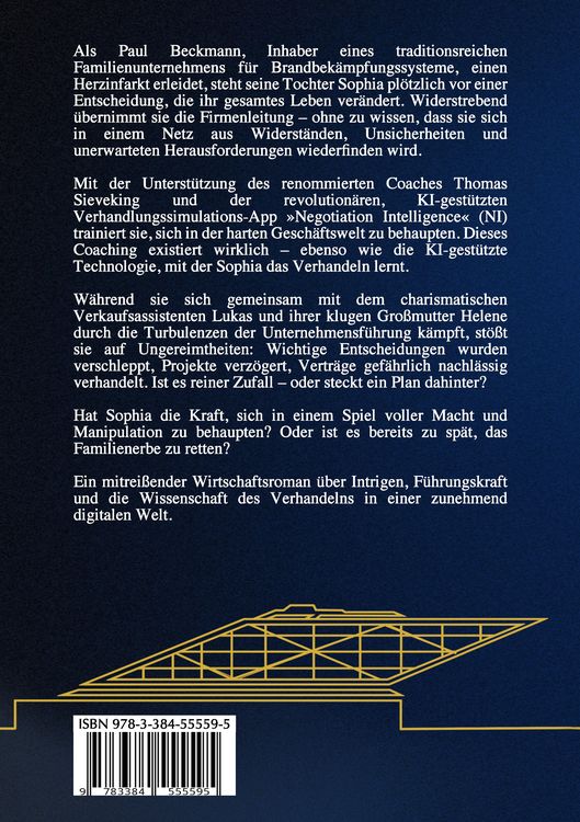 Produktbild: Verkannt - Ein Wirtschaftsroman &uuml;ber Negotiation Intelligence (NI), live & KI-gest&uuml;tztes Verhandlungscoaching/-training und den Kampf um ein Familienu