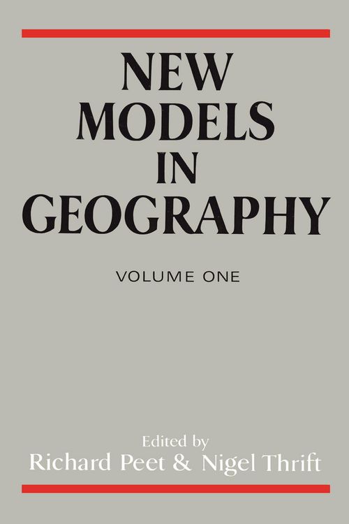 Produktbild: New Models In Geography