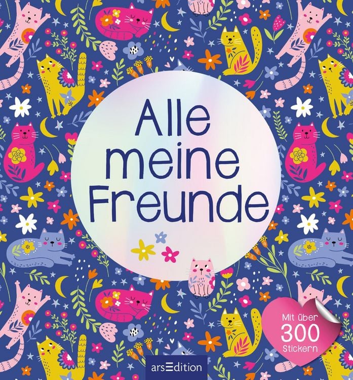 Produktbild: Alle meine Freunde &ndash; Katzen | Mit &uuml;ber 300 Stickern