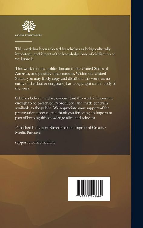 Produktbild: Collected Studies On The Pathology Of War Gas Poisoning