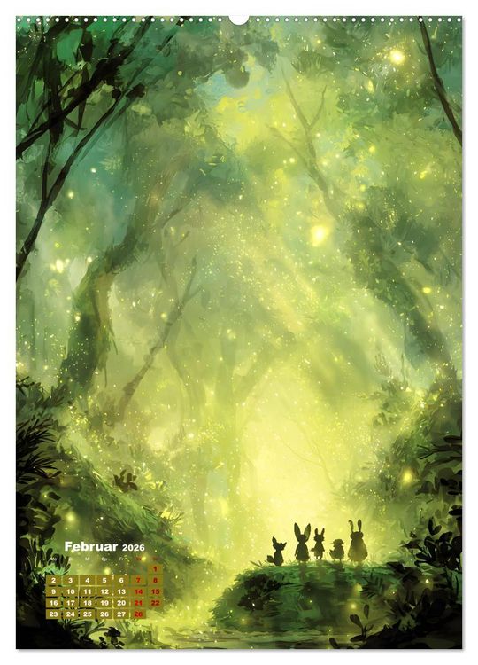 Produktbild: Worlds Unwritten (Wandkalender 2026 DIN A2 hoch), CALVENDO Monatskalender