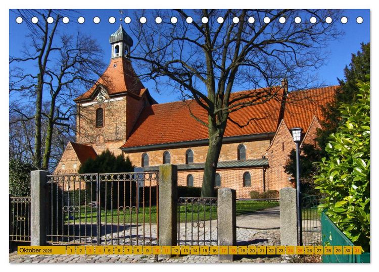 Produktbild: OLDENBURG OLLENBORG (Tischkalender 2026 DIN A5 quer), CALVENDO Monatskalender