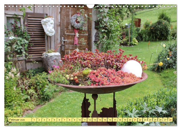 Produktbild: Gartentr&auml;umerei (Wandkalender 2026 DIN A3 quer), CALVENDO Monatskalender