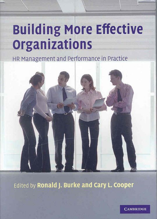 Produktbild: Building More Effective Organizatns