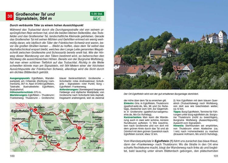 Produktbild: ROTHER Wanderf&uuml;hrer Fr&auml;nkische Schweiz. 50 Touren im Frankenjura &ndash; mit Oberem Maintal, Hersbrucker Schweiz und N&uuml;rnberger Land
