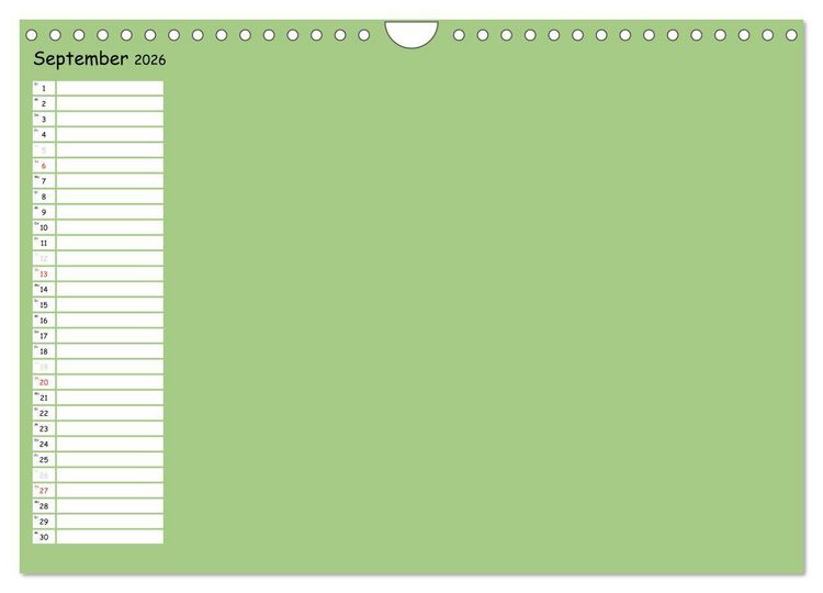 Produktbild: Bunter Bastelkalender (Wandkalender 2026 DIN A4 quer), CALVENDO Monatskalender