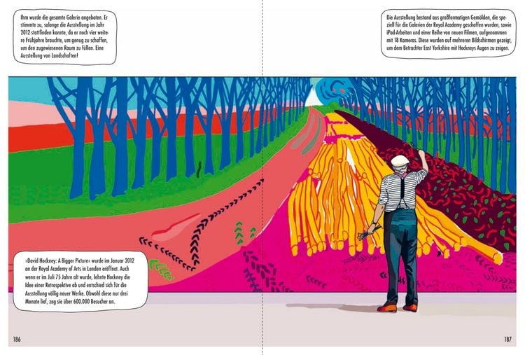 Produktbild: David Hockney - Eine Biografie in Bildern