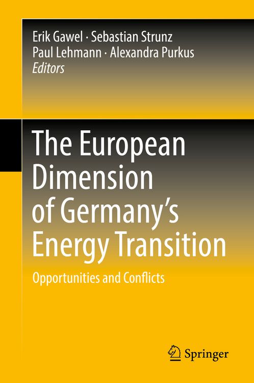 Produktbild: The European Dimension of Germany&rsquo;s Energy Transition