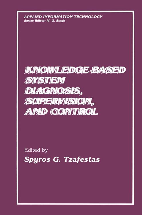 Produktbild: Knowledge-Based System Diagnosis, Supervision, and Control