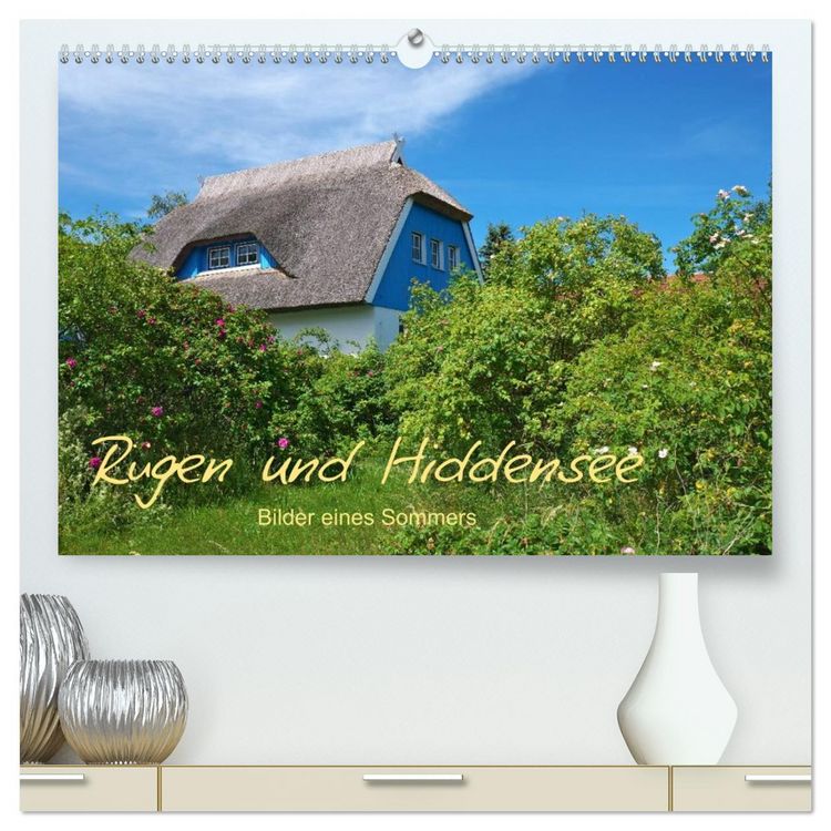 Produktbild: R&uuml;gen und Hiddensee (hochwertiger Premium Wandkalender 2026 DIN A2 quer), Kunstdruck in Hochglanz