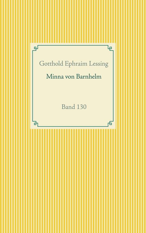 Produktbild: Minna von Barnhelm oder das Soldatengl&uuml;ck