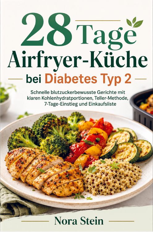 Produktbild: Stein, N: 28 Tage Airfryer-K&uuml;che bei Diabetes Typ 2