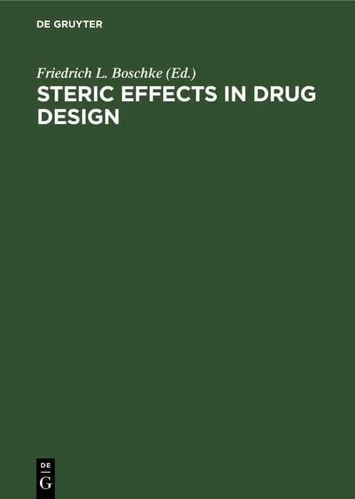 Produktbild: Steric Effects in Drug Design