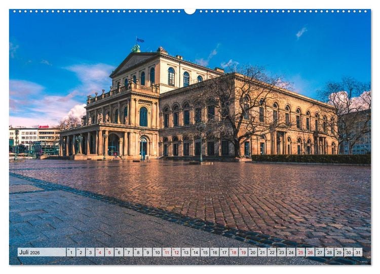 Produktbild: Sch&ouml;nes Hannover (Wandkalender 2026 DIN A2 quer), CALVENDO Monatskalender