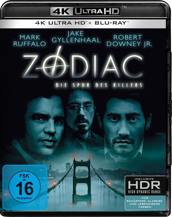 Produktbild: Zodiac &ndash; Die Spur des Killers (4K-UHD+Blu-ray)