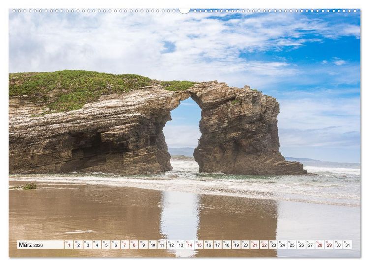 Produktbild: Nordspanien - wo Natur und Kultur verschmelzen (Wandkalender 2026 DIN A2 quer), CALVENDO Monatskalender