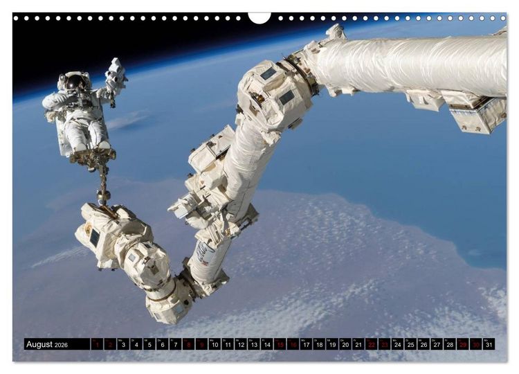 Produktbild: Auftrag im Weltall. Astronauten und Raumfahrt (Wandkalender 2026 DIN A3 quer), CALVENDO Monatskalender