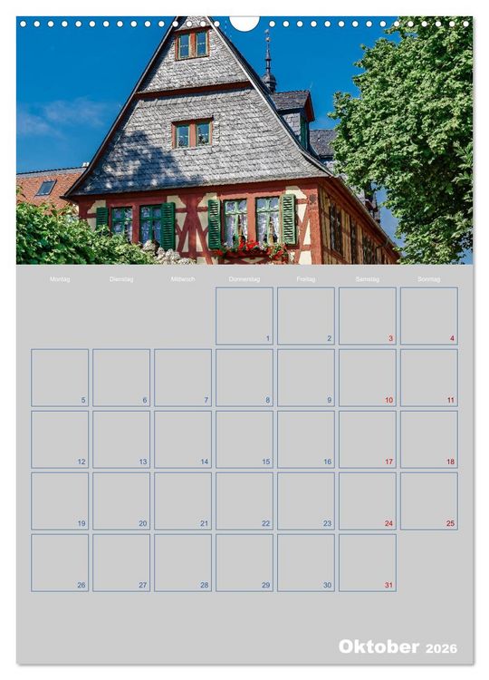 Produktbild: ELTVILLE &ndash; Wein-, Sekt- und Rosenstadt am Rhein (Wandkalender 2026 DIN A3 hoch), CALVENDO Monatskalender