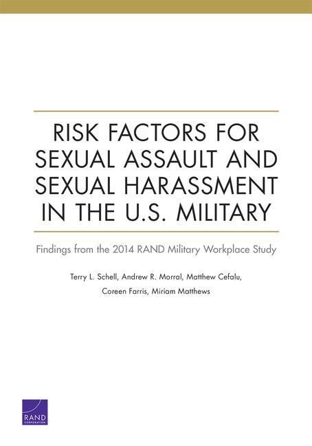 Produktbild: Risk Factors for Sexual Assault and Sexual Harassment in the U.S. Military