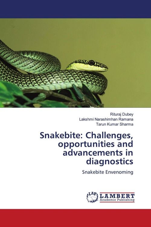Produktbild: Snakebite: Challenges, opportunities and advancements in diagnostics