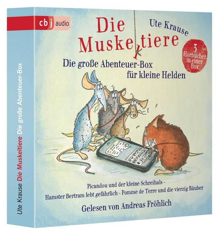 Produktbild: Die Muskeltiere - Die gro&szlig;e Abenteuer-Box f&uuml;r kleine Helden