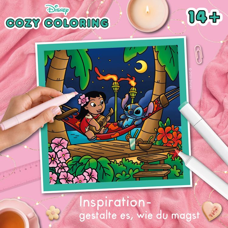 Produktbild: Cozy Coloring Disney - Lilo & Stitch