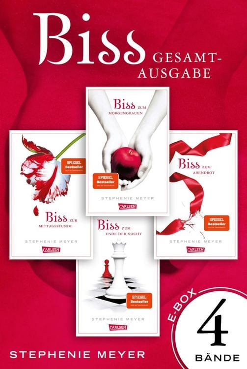 Produktbild: Biss: Band 1-4 der Twilight Saga in einem Bundle!