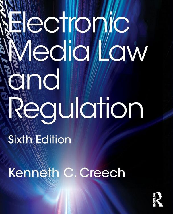 Produktbild: Electronic Media Law and Regulation