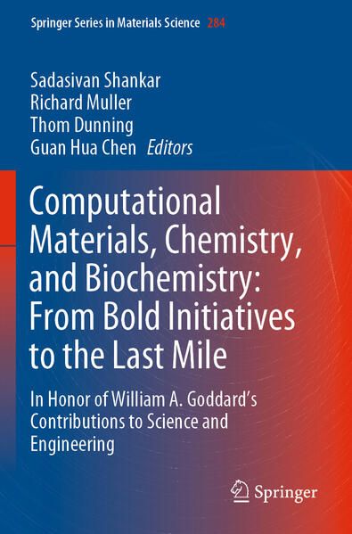 Produktbild: Computational Materials, Chemistry, and Biochemistry: From Bold Initiatives to the Last Mile
