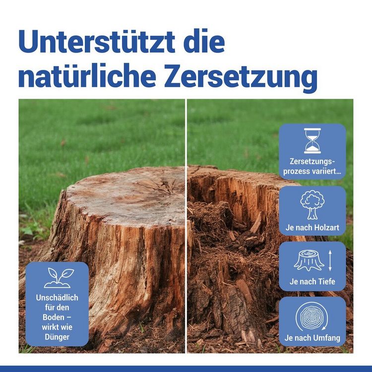 Produktbild: Wurzel-weg 1500 g, Wurzelentferner, beschleunigt Zersetzungsprozess
