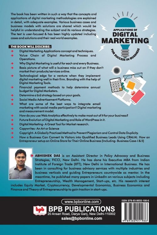 Produktbild: Application Of Digital Marketing For Life Success in Business