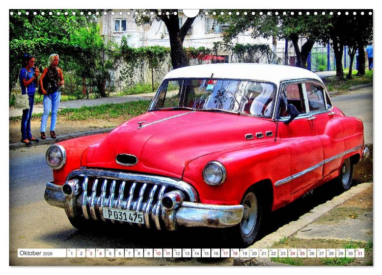 Produktbild: AMERICAN CAR 1950 (Wandkalender 2026 DIN A3 quer), CALVENDO Monatskalender