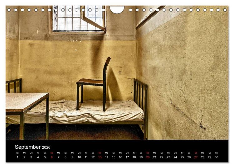 Produktbild: Hinter Gittern (Wandkalender 2026 DIN A4 quer), CALVENDO Monatskalender