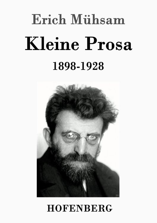 Produktbild: Kleine Prosa 1898-1928
